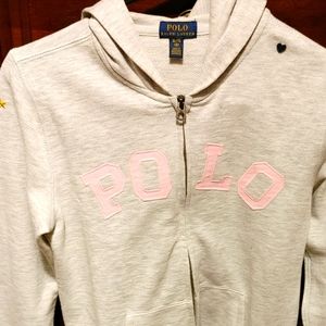 Ralph Lauren polo zip up hoodie